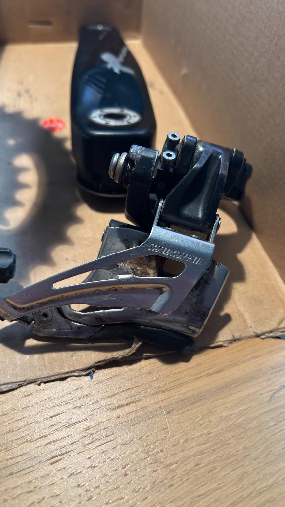FSA Crank and Shimano XT shifter, Fietsen en Brommers, Fietsonderdelen, Ophalen of Verzenden, Gebruikt, Crankstel of Pedalen, Shimano