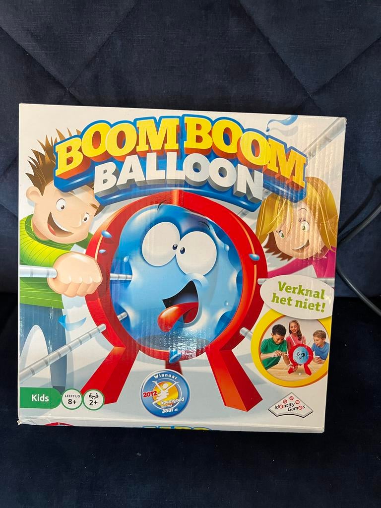 BoomBoom Balloon - Identity Games- leuk familiespel compleet, Ophalen of Verzenden