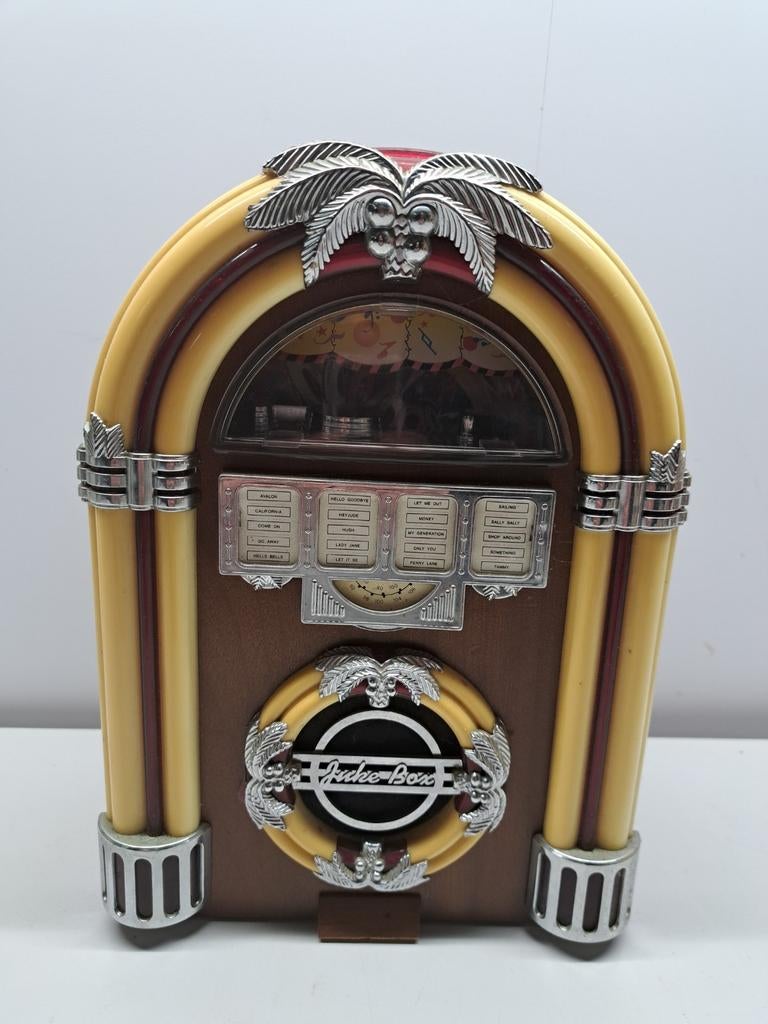 Vintage Mini Jukebox - Decoratief Muziekdoosje, Verzamelen, Automaten | Jukeboxen, Ophalen of Verzenden, Gebruikt, 1970 tot heden