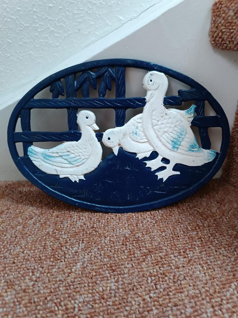 Onderzetter gietijzer, Antiek en Kunst, Curiosa en Brocante, Ophalen of Verzenden