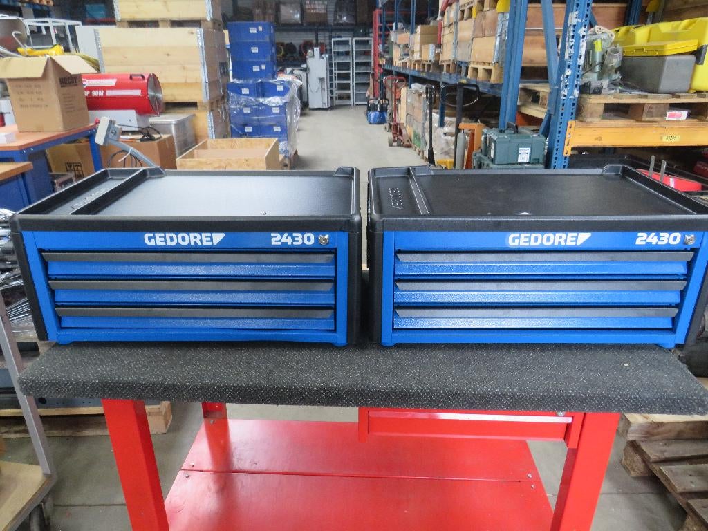 Gedore 1888927 2430 Gereedschap Opzetkist 3 laden, Gedore.com, Zandhaarweg, Zo goed als nieuw, Ophalen of Verzenden