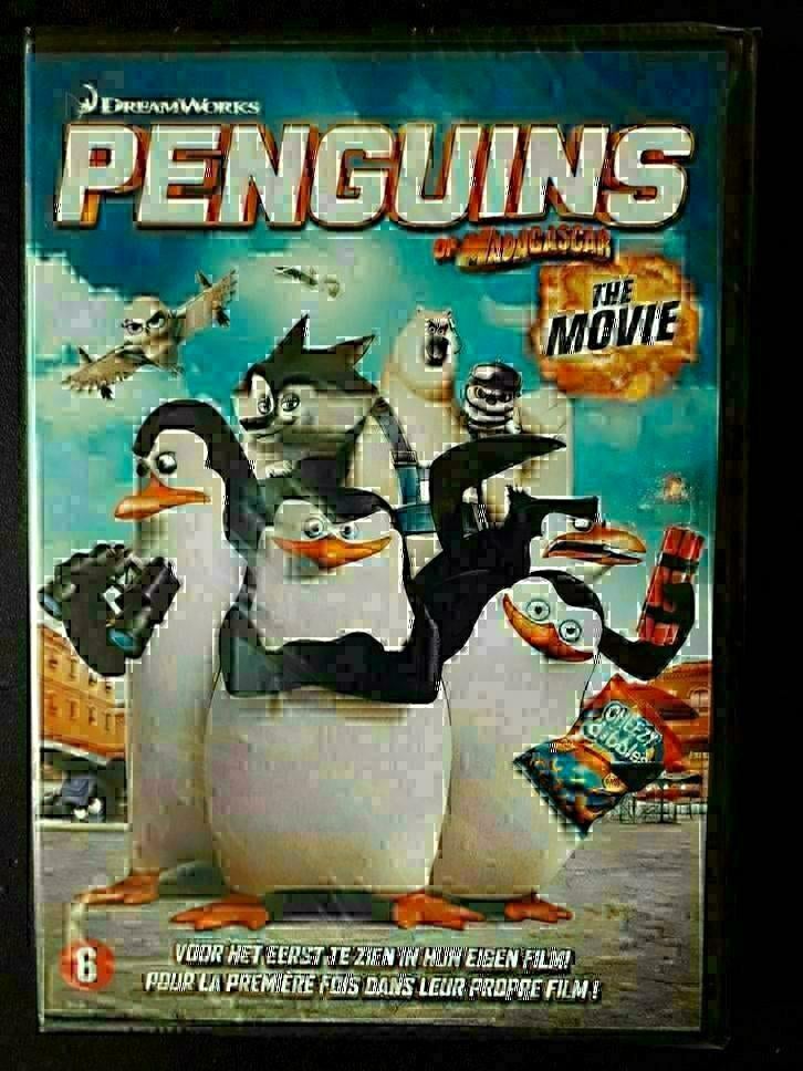 Dvd Penguins of Madagascar the Movie, nieuw in plastic, Europees, Tekenfilm, Ophalen of Verzenden, Vanaf 6 jaar
