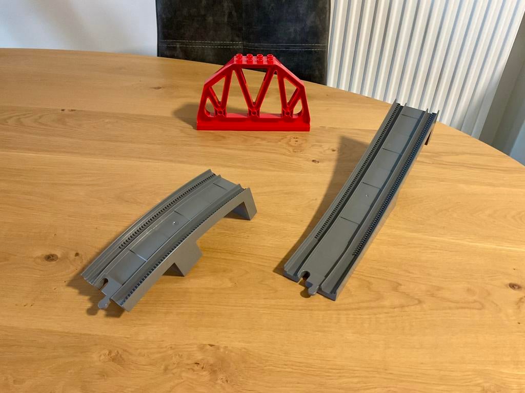 Duplo : Treinbrug onderdelen, Ophalen, Gebruikt, Duplo