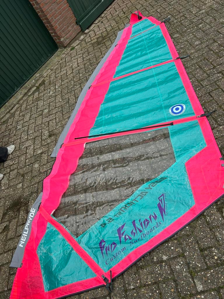 Windsurf Zeil te koop, Watersport en Boten, Windsurfen, Ophalen of Verzenden, Gebruikt, Zeil