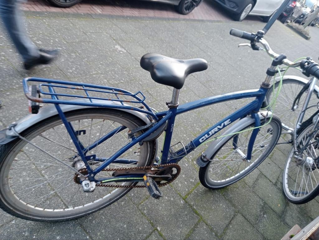 Jongensfiets 26" Alpina Curve, Fietsen en Brommers, Minder dan 47 cm, Ophalen, Gebruikt, Staal