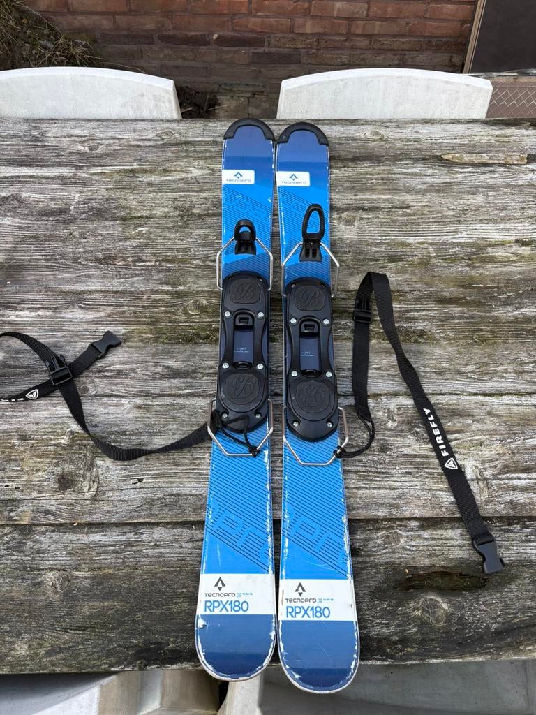 Tecnopro RPX 180 snowblades – compleet met binding en leash, Overige merken, 160 tot 180 cm, Ophalen of Verzenden, Zo goed als nieuw