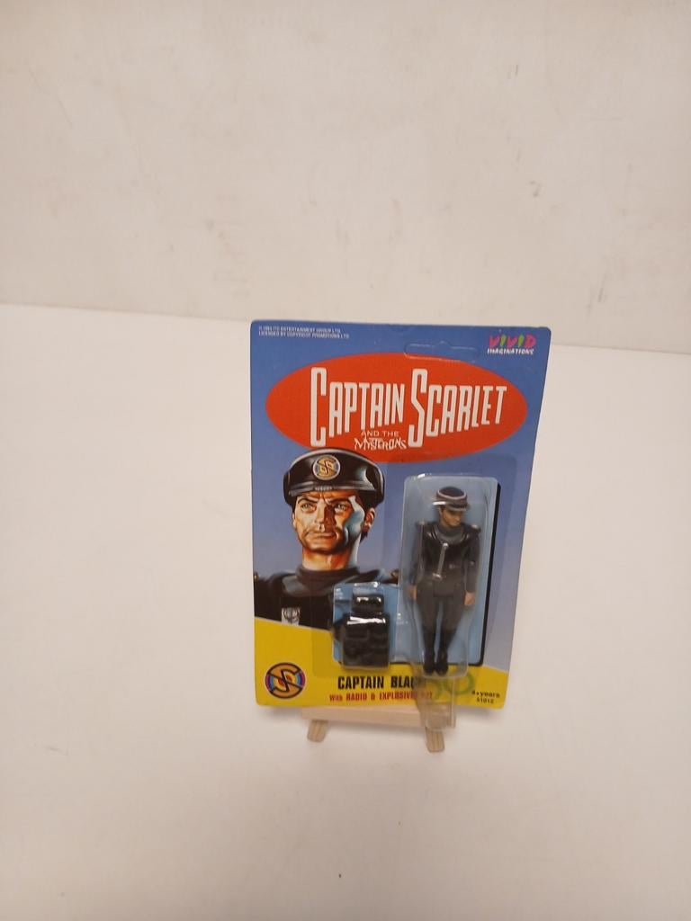 Captain scarlet captain black nieuw op blister, Ophalen of Verzenden, Zo goed als nieuw