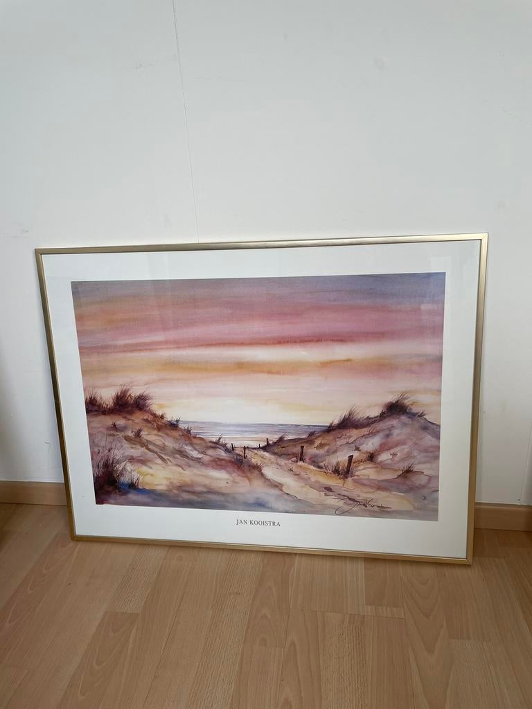Poster in lijst, Huis en Inrichting, Woonaccessoires | Schilderijen, Tekeningen en Foto's, Ophalen, Zo goed als nieuw, Foto of Poster