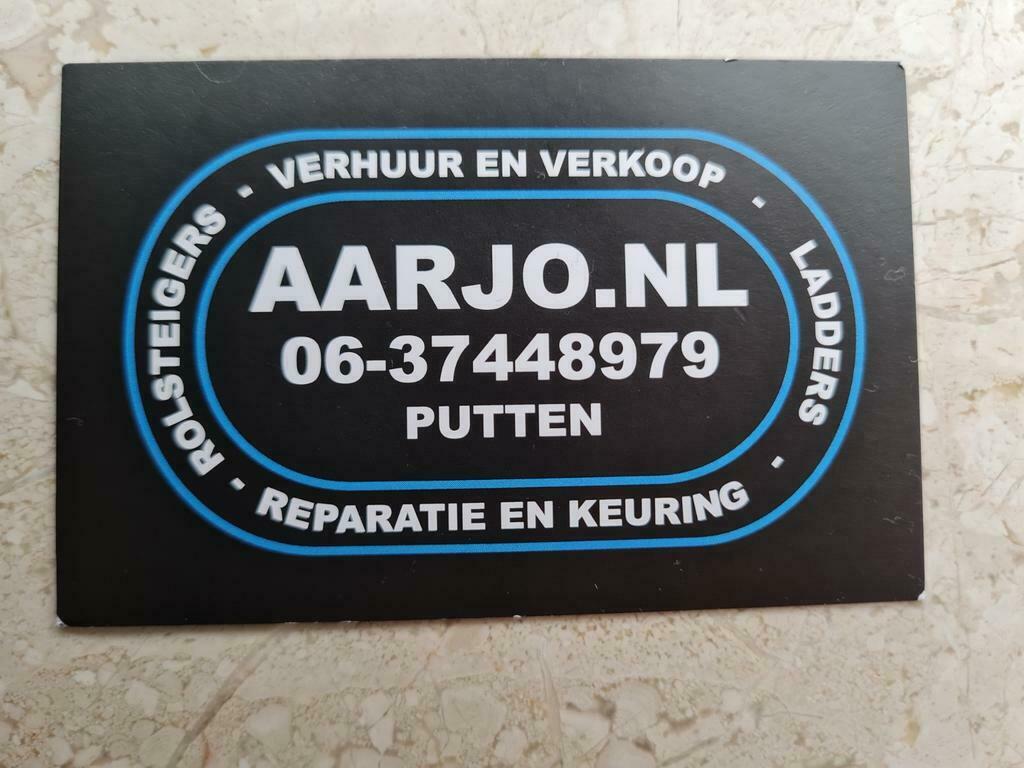 Te huur en te koop bijna alle merken klimmaterialen!!!', Doe-het-zelf en Verbouw, Steigers, Ophalen of Verzenden