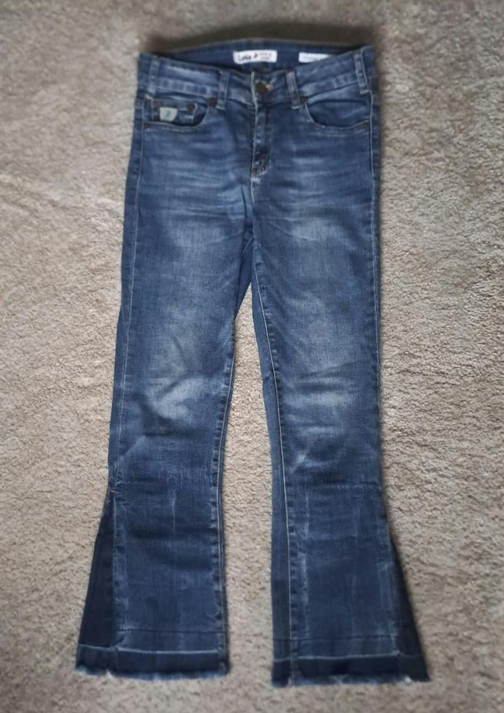 Lois Jeans Blauw stretch is gedragen maat 38 3, Blauw, Ophalen of Verzenden, W30 - W32 (confectie 38/40), Lois