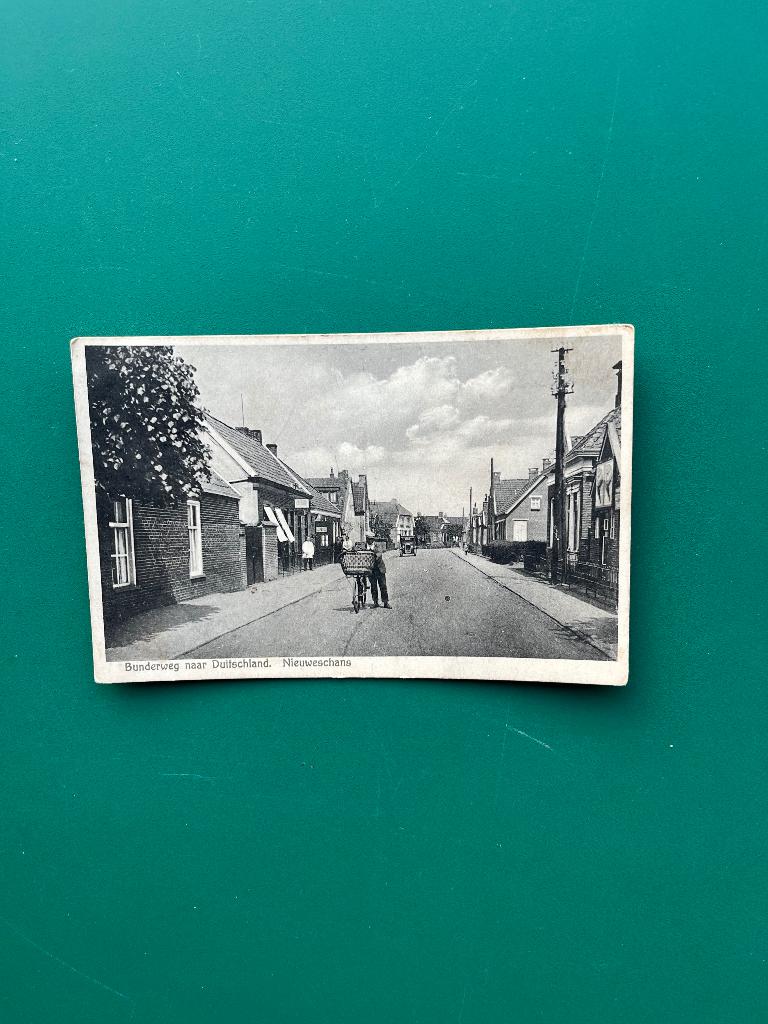 Nieuweschans 1936, Ophalen of Verzenden, 1920 tot 1940, Gelopen, Groningen