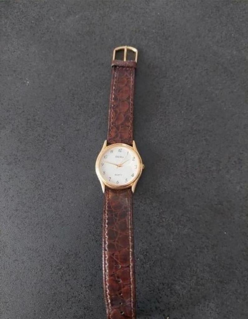 Herenhorloge DEMA, stainless steel., Ophalen of Verzenden
