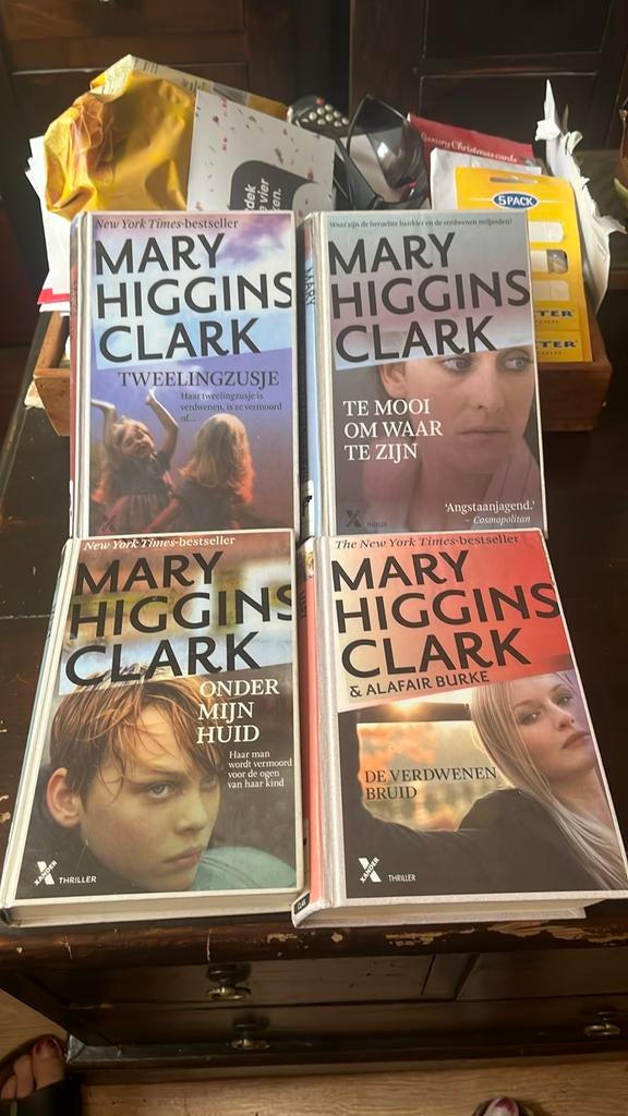 Mary Higgins Clark Boeken Collectie, Ophalen of Verzenden, Gelezen, Nederland