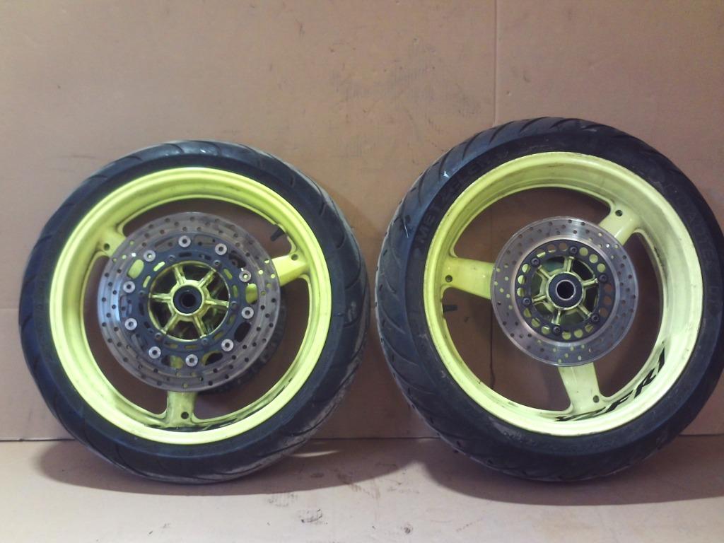set velgen Yamaha R1,98-01 met goede banden, Motoren, Ophalen of Verzenden, Gebruikt