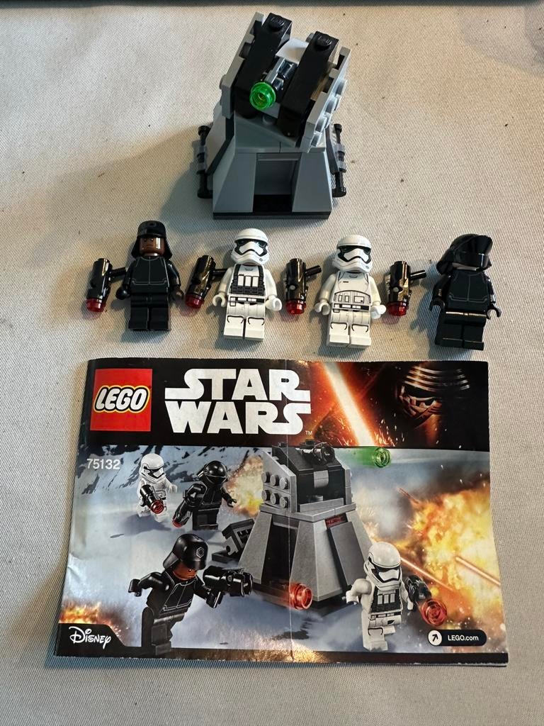 Lego Star wars 75132 First order Battle pack, Ophalen of Verzenden, Zo goed als nieuw