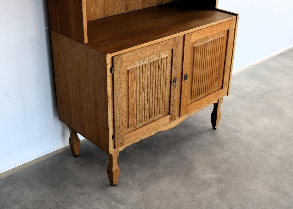 vintage vitrinekast | kast | brutalist | jaren 60 | Deens, Huis en Inrichting, Kasten | Vitrinekasten, Met deur(en), Timbeije@hotmail.com