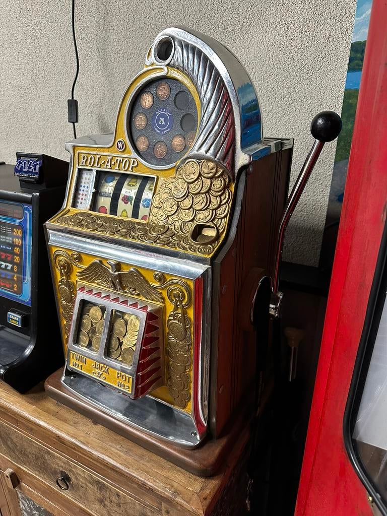 Eenarmige bandiet Watling Tol A Top gokkast replica, Verzamelen, Automaten | Gokkasten en Fruitautomaten, Overige munten, Ophalen