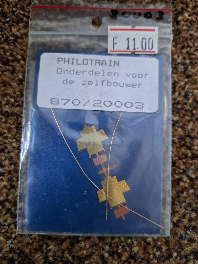 Philotrain NS 1600 Konijnenhokken, Hobby en Vrije tijd, Modeltreinen | H0, Ophalen of Verzenden