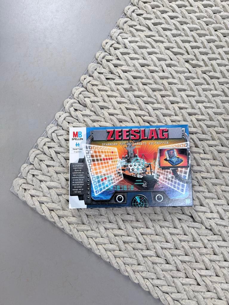 Zeeslag MB Spellen - Zo goed als nieuw!, Hobby en Vrije tijd, Gezelschapsspellen | Bordspellen, Een of twee spelers, Ophalen of Verzenden