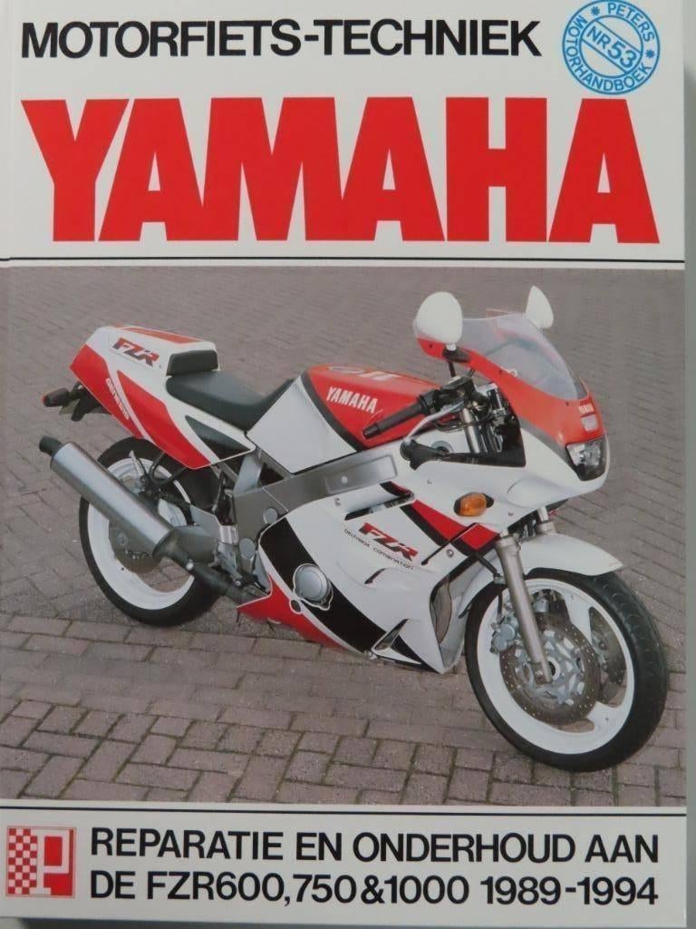 YAMAHA FZR600, 750 & 1000 1987-1994 werkplaatshandboek *NL, Ophalen of Verzenden, Yamaha