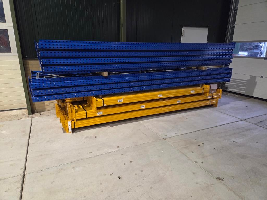 2x set Esmena jungheinrich palletstelling 4.25x1.1x3.6m., Ophalen of Verzenden