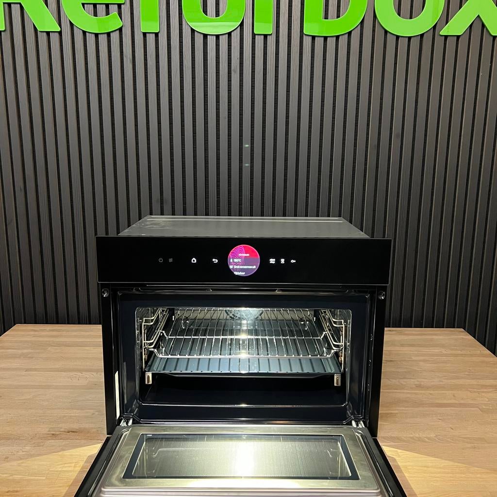 Bosch Serie 8 inbouw combimagnetron oven WIFI, Refurbished, Oven met grill, Inbouw, Draaiplateau