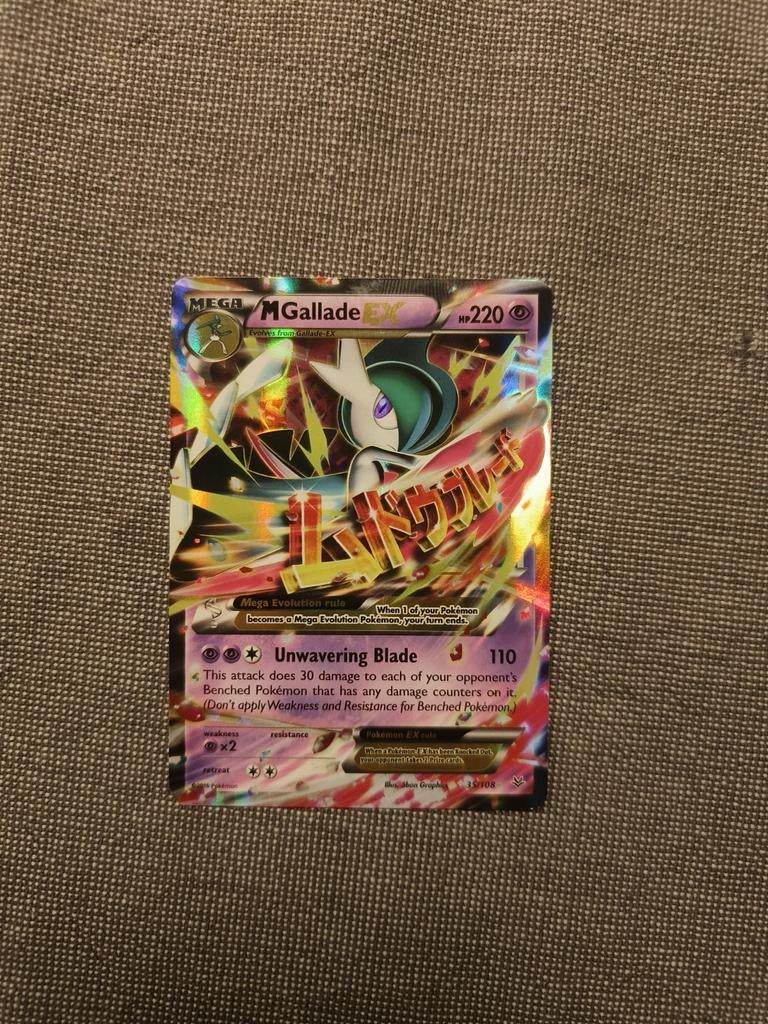 Mega Gallade EX (35/108), Ophalen of Verzenden