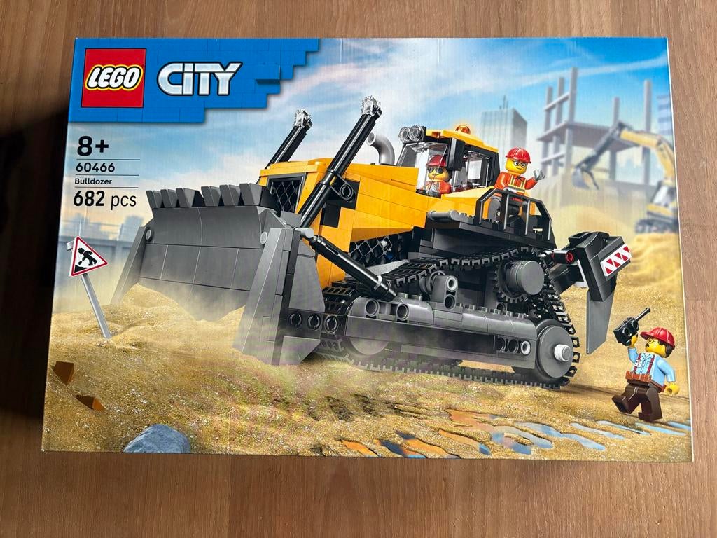 LEGO City Bulldozer 60466 - Nieuw in doos!, Ophalen, Nieuw, Complete set, Lego
