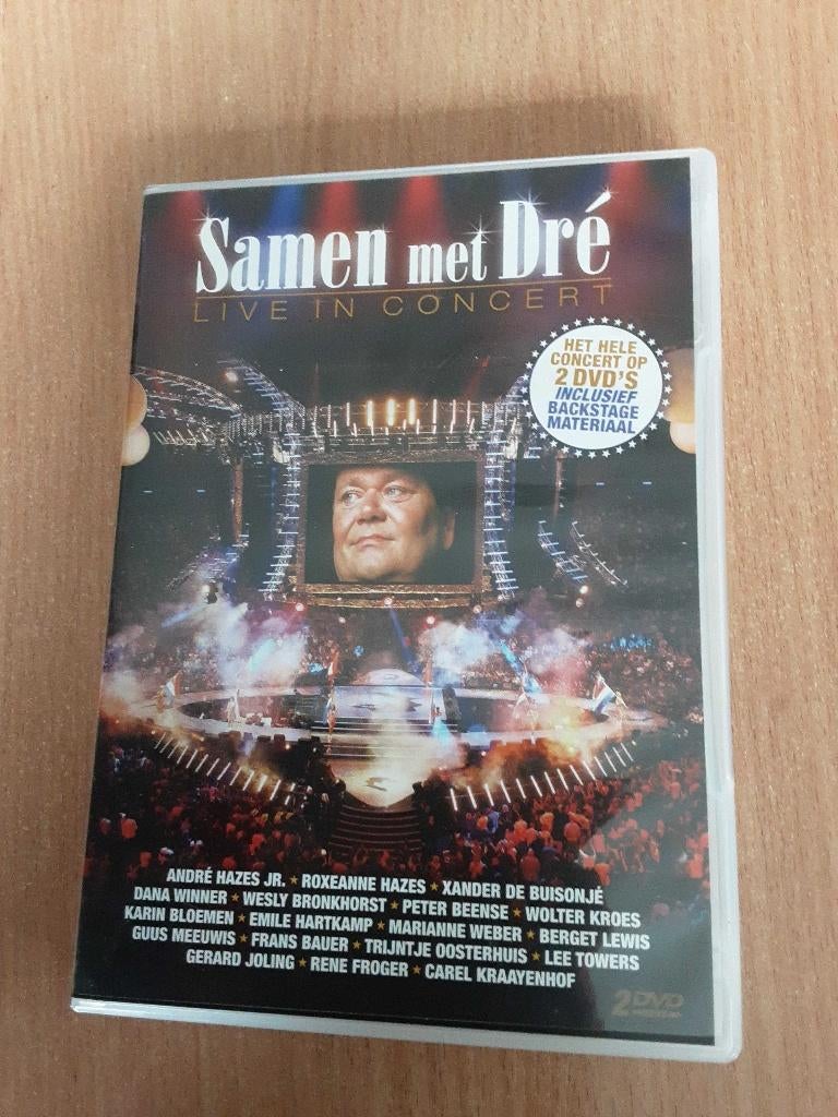 SAMEN MET DRÉ live in concert, dvd, Alle leeftijden, Ophalen of Verzenden, Zo goed als nieuw, Muziek en Concerten