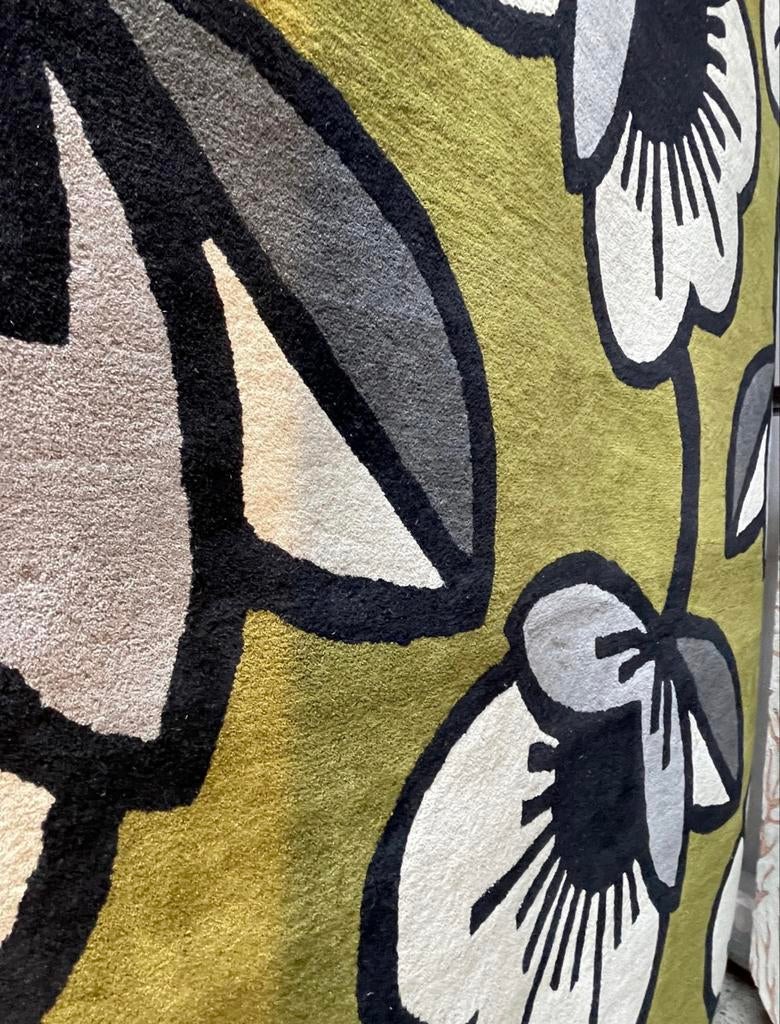 Brink en Campman Orla Kiely tapjjt passion flower olive, Ophalen, Nieuw, Rechthoekig, 200 cm of meer