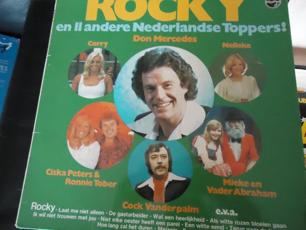 Rocky ( en twee andere Nederlandse Toppers, Cd's en Dvd's, Vinyl | Nederlandstalig, Ophalen of Verzenden, Zo goed als nieuw, Overige formaten