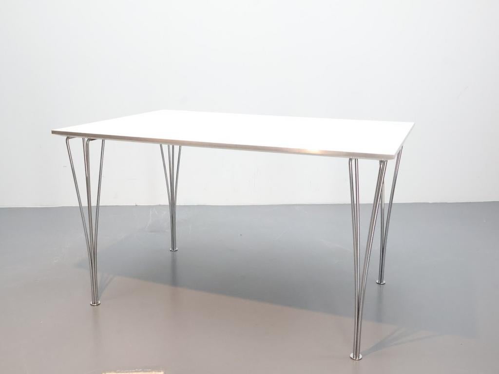Fritz Hansen 1981 rectangular eettafel, Ophalen, Niet bekend, 100 tot 150 cm, Overige materialen