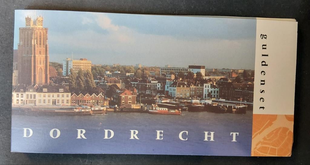 Gulden set Dordrecht afscheid van de gulden, Ophalen of Verzenden, Koningin Beatrix, Overige waardes, Setje