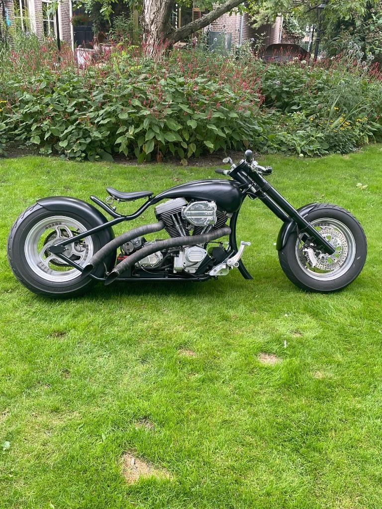 Harley softail, 2 cilinders, 1340 cc, Chopper, Particulier