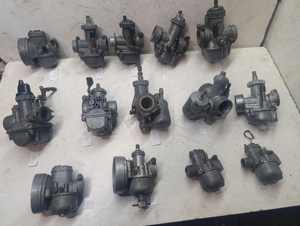 Very carburetors original, zundapp, kreidler, casal, sachs.., Fietsen en Brommers, Brommers | Toebehoren, Gebruikt, Ophalen of Verzenden