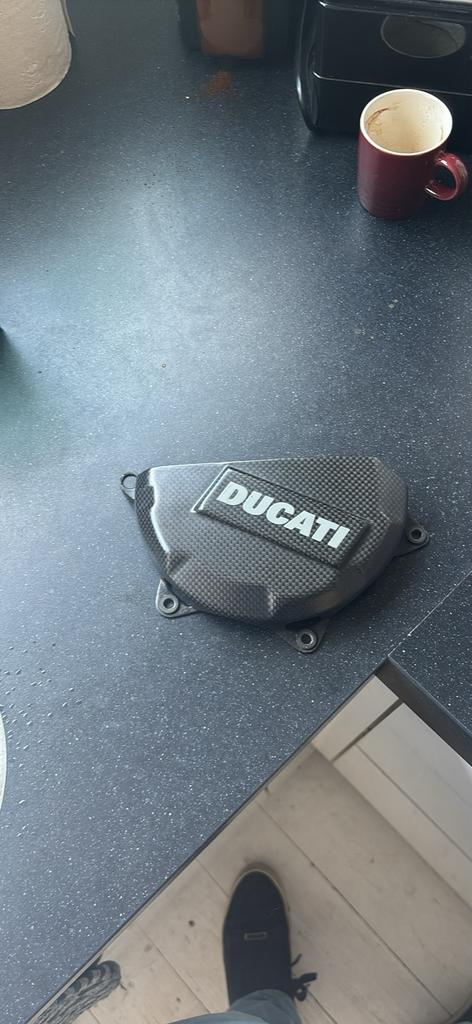 Ducati panigale 1299 kopelings dekels + carbon cover, Ophalen of Verzenden, Gebruikt