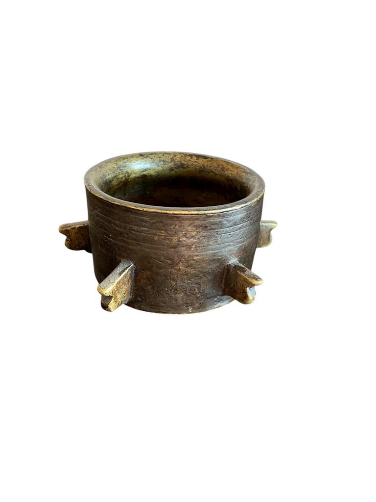 Spaans-Moorse bronzen vijzel., Ophalen of Verzenden