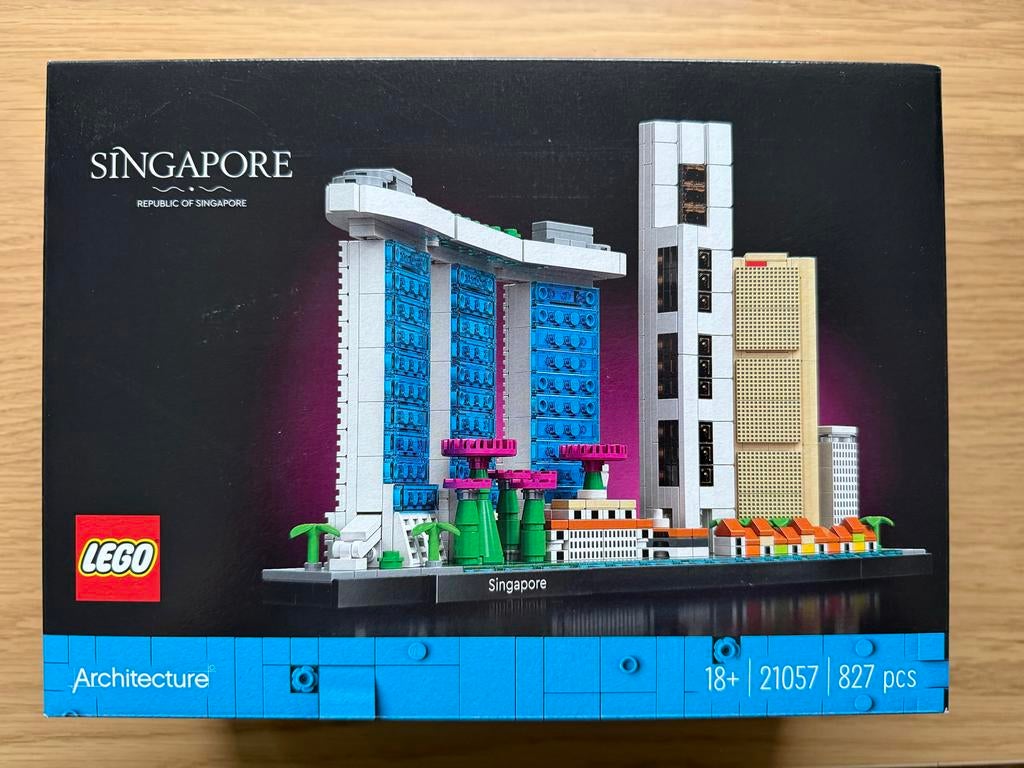 Lego Architecture Singapore 21057 - nieuw, Ophalen of Verzenden, Zo goed als nieuw, Complete set, Lego