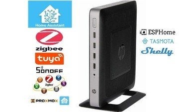 Home Assistant&Zigbee server HPT630 128gb ssd 8gb RAM plugnp, Ophalen of Verzenden, Zo goed als nieuw