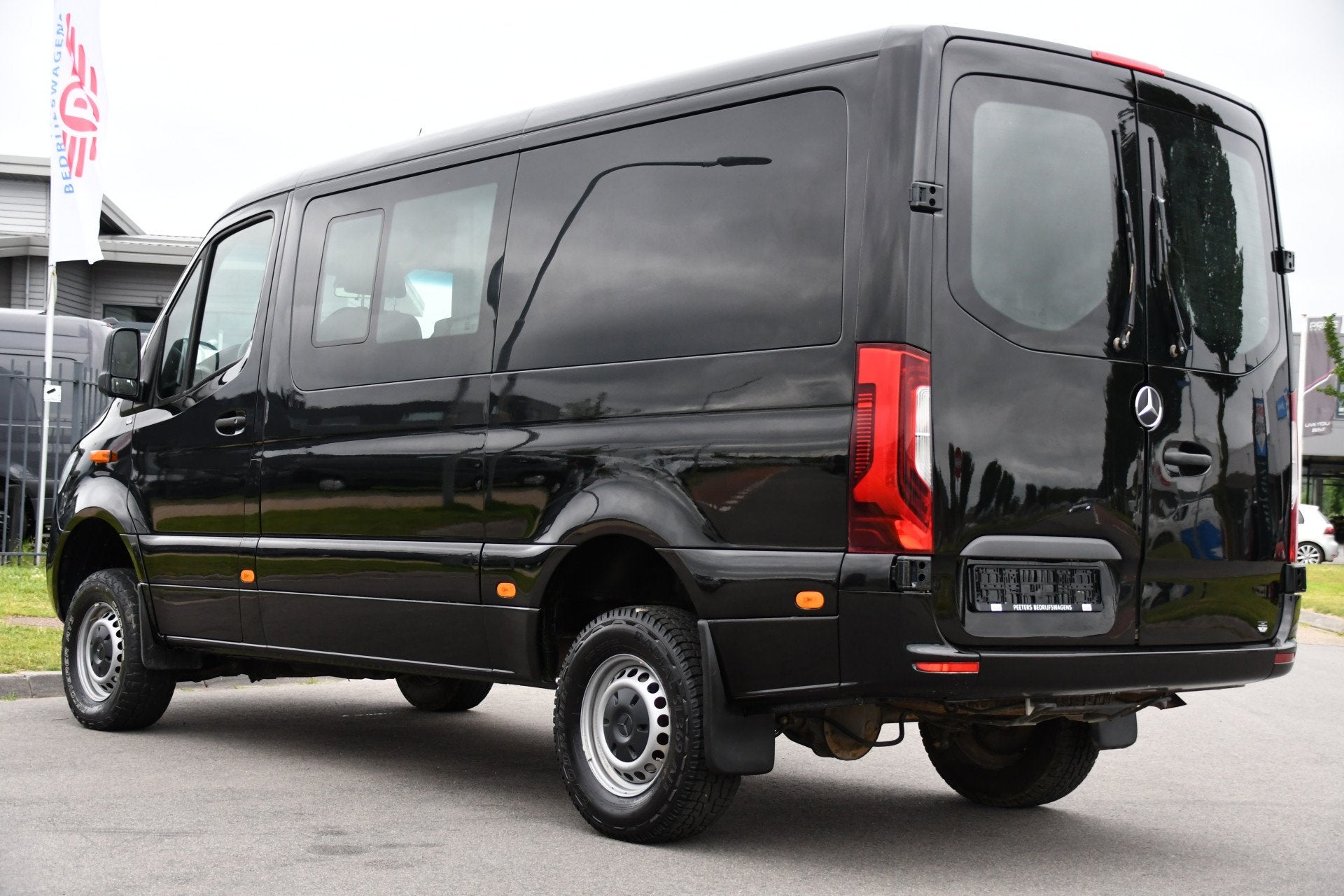 Mercedes-Benz Sprinter 319 V6 3.0 CDI L2H1 DC 4x4 PB Edtion, Automaat, Gebruikt, 190 pk, Bedrijf