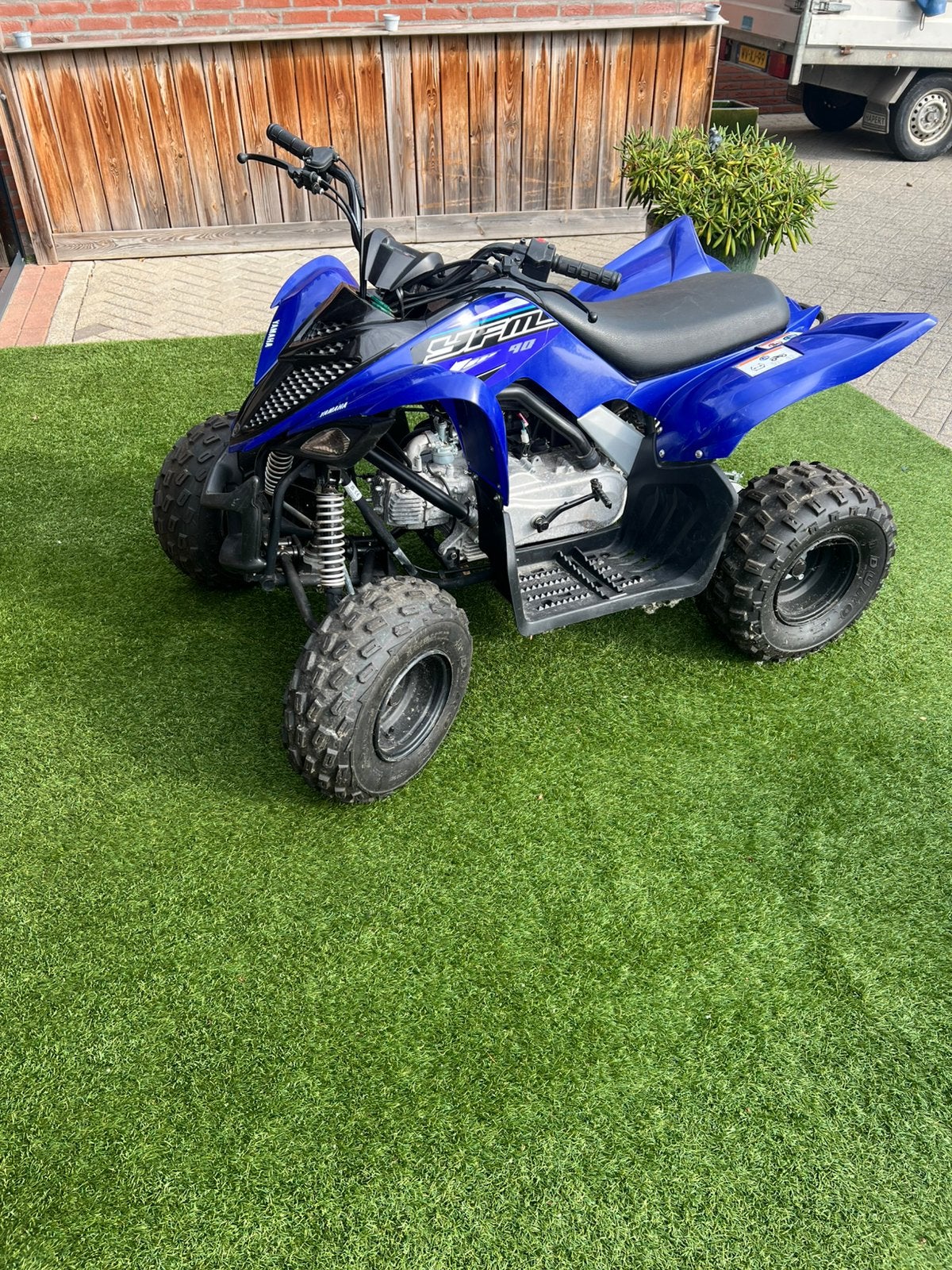 yamaha raptor 90cc, Ophalen