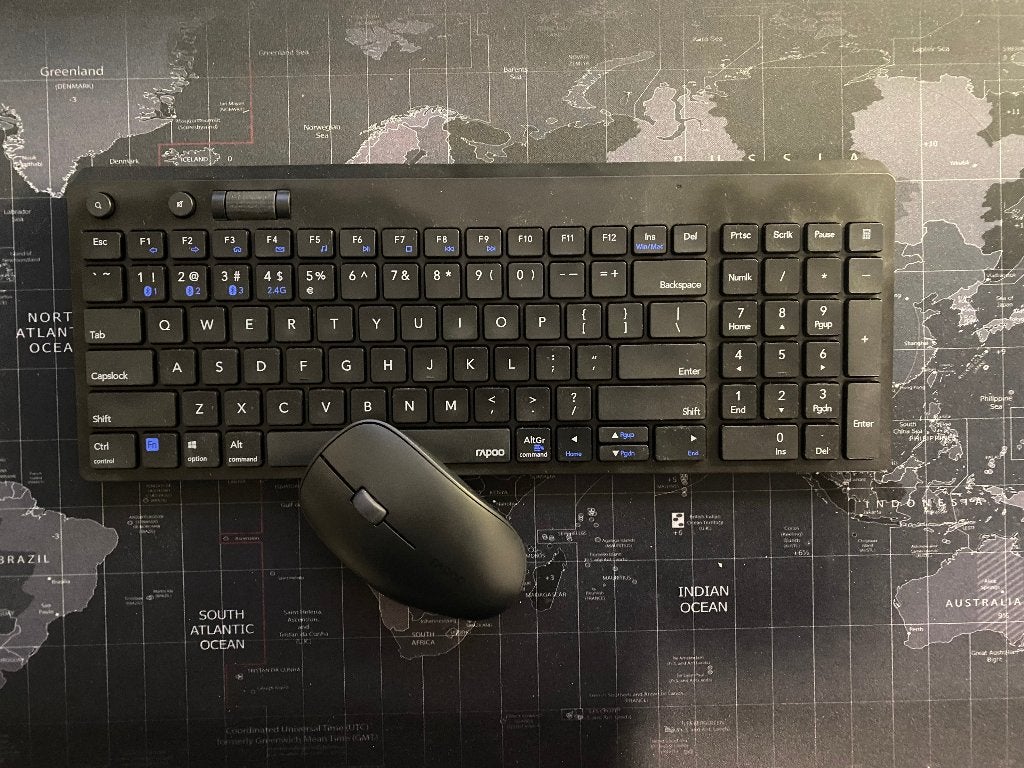 keyboard pc, Computers en Software, Toetsenborden, Draadloze ontvanger, Ophalen of Verzenden, Zo goed als nieuw, Draadloos