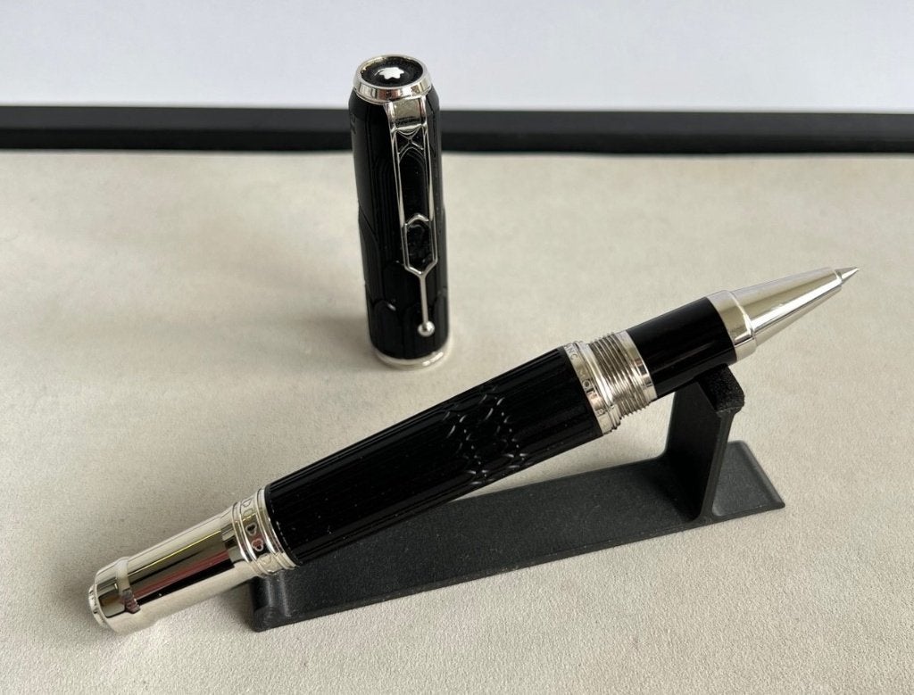 Montblanc - Homage to Victor Hugo - Limited Ed.- Rollerball, Overige typen, Met doosje, Ophalen of Verzenden, Zo goed als nieuw