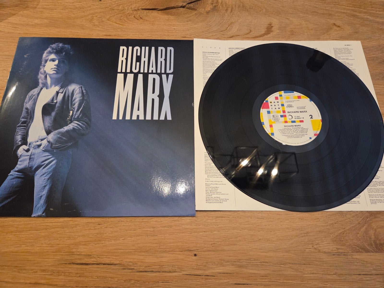Richard Marx Richard Marx LP, Ophalen of Verzenden, Zo goed als nieuw, 12 inch