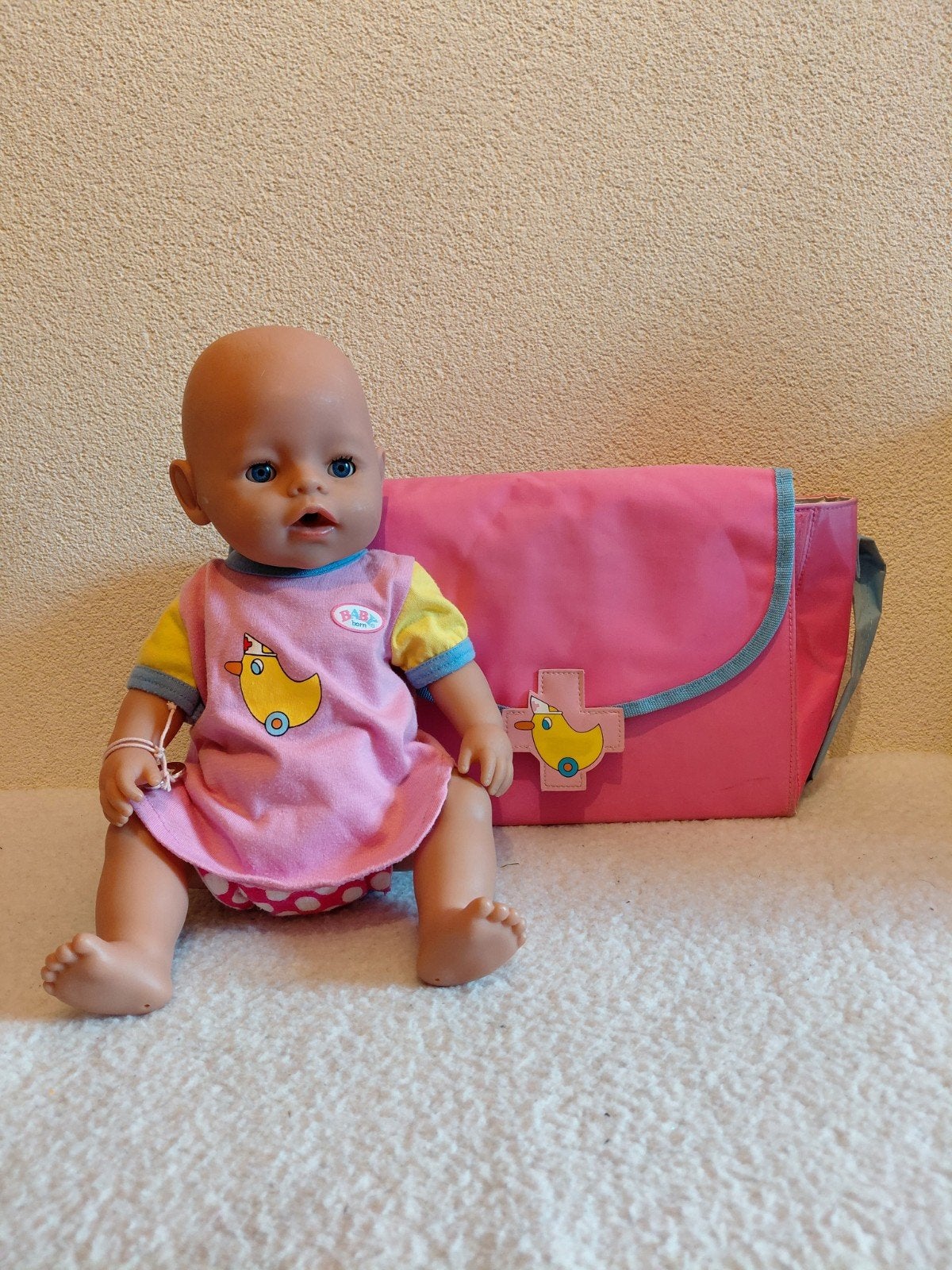 Baby Born Pop Ziekenhuis Set ❤️‍🩹 = Pop met Dokterstas., Ophalen of Verzenden, Gebruikt, Babypop
