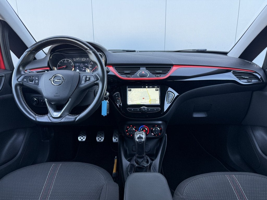 Opel Corsa 1.0 Turbo Black Roof Edition OPC-Line/Carplay., Voorwielaandrijving, Gebruikt, Euro 6, Origineel Nederlands
