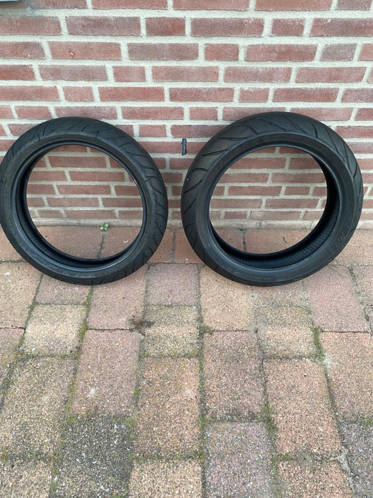 Metzler sportec M7 RR bandenset, Motoren, Onderdelen | Merk-onafhankelijk, Ophalen of Verzenden