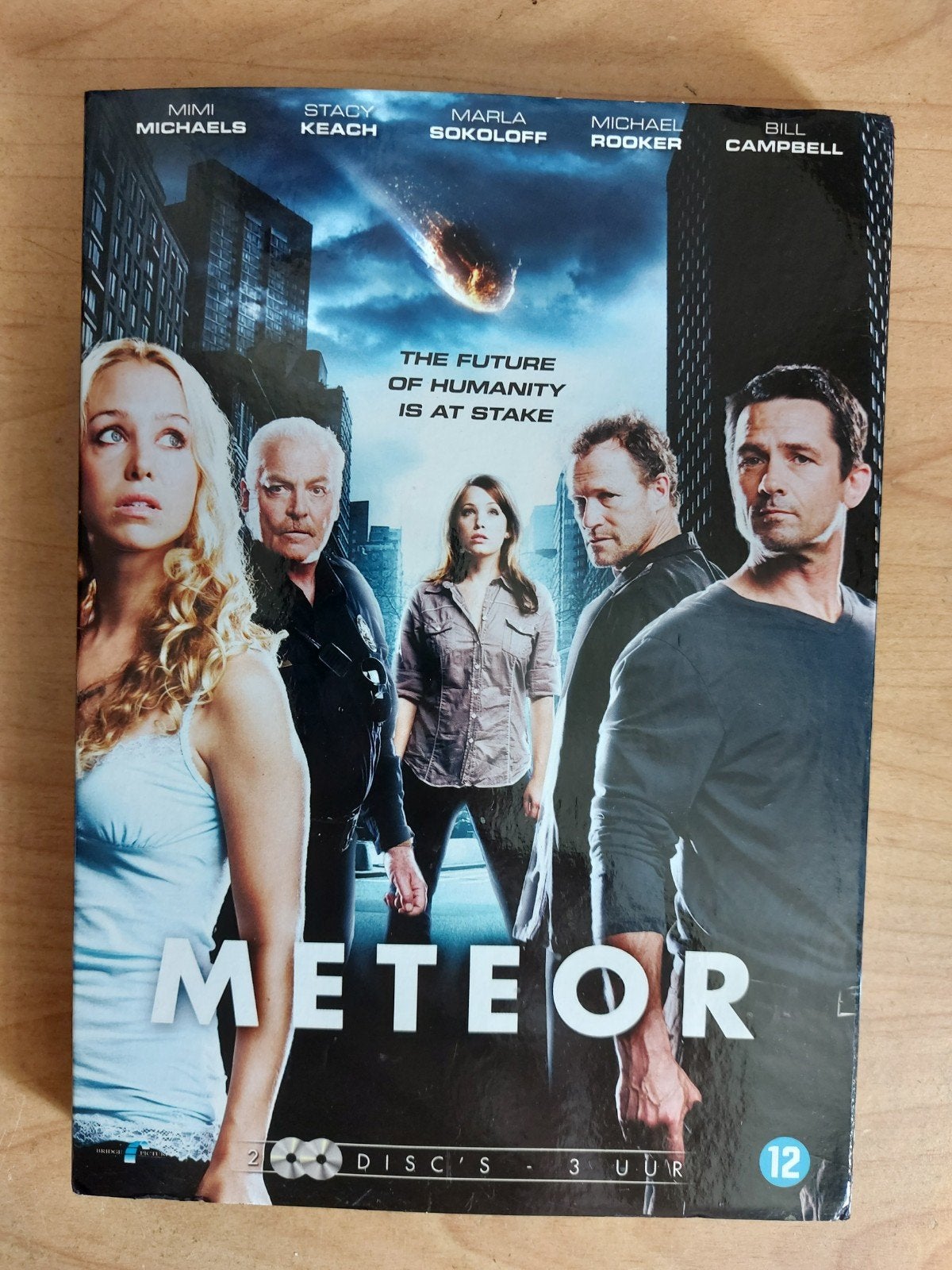 Meteor - Miniserie 2-DVD oa Michael Rooker, Alle leeftijden, Ophalen of Verzenden, Zo goed als nieuw, Drama