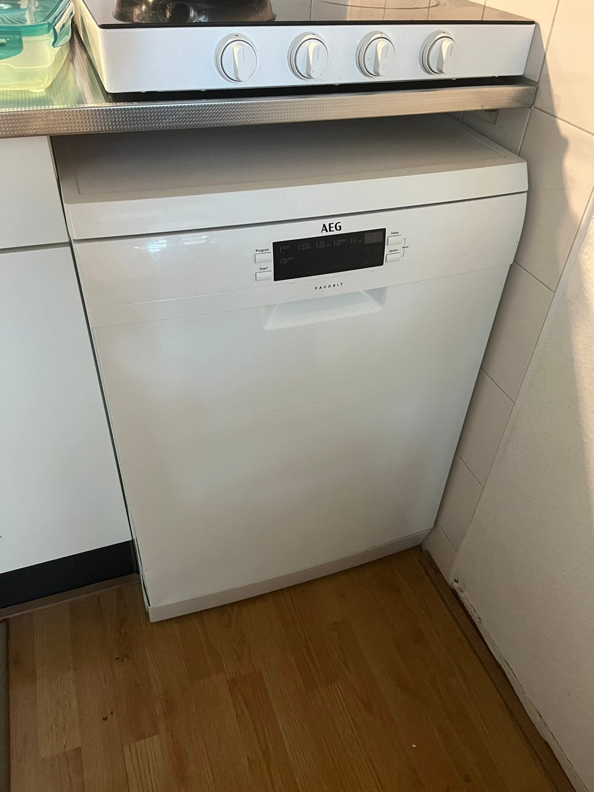 AEG Favorit vrijstaande vaatwasser, Witgoed en Apparatuur, Vaatwasmachines, Ophalen, Zo goed als nieuw, Minder dan 85 cm