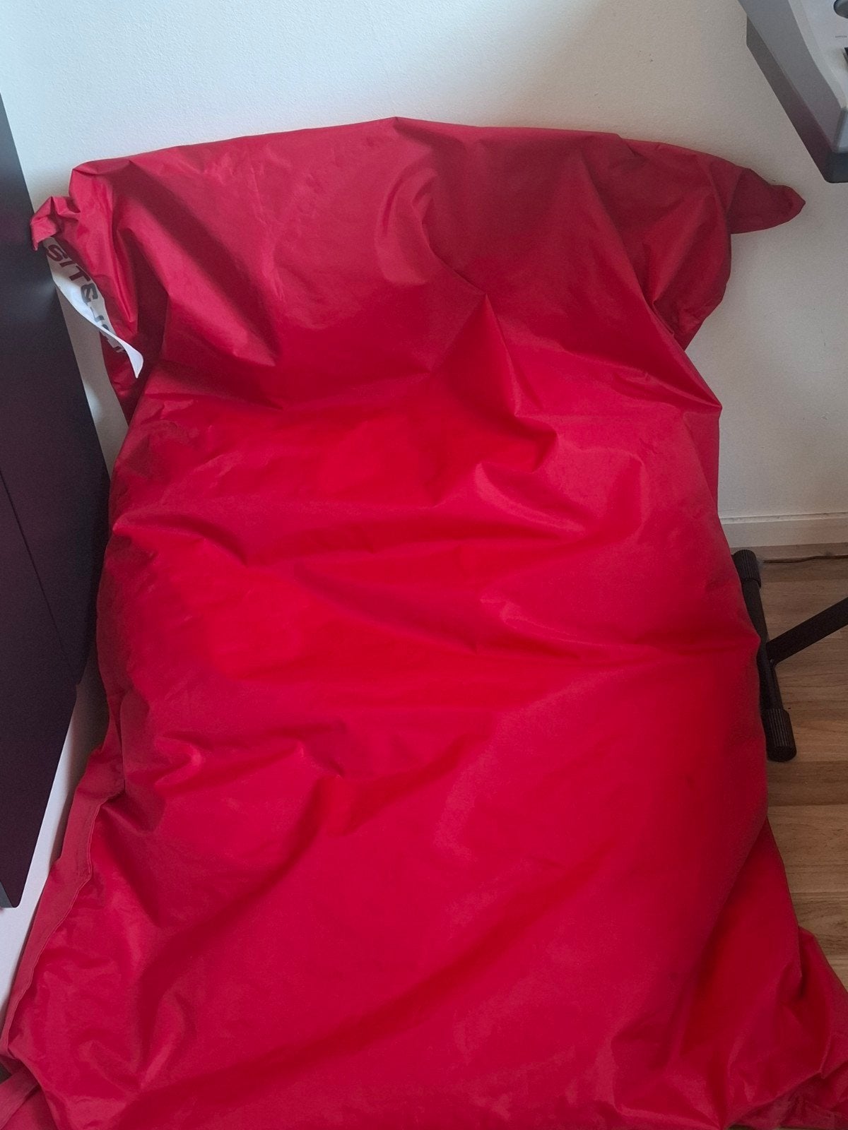 Sit & Joy Largo Zitzak Rood – Heerlijke Loungestoel / Gamen, Ophalen, Zo goed als nieuw, Rood, Zitzak